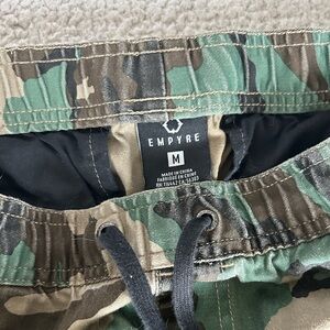 Empyre Camo Drawstring Shorts